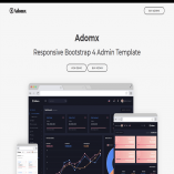 Adomx - Responsive Bootstrap 4 Admin Template