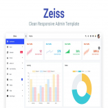 Zeiss - Clean Responsive Admin Template