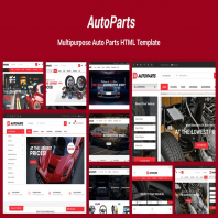 AutoParts - Equipments, Accessories HTML Template