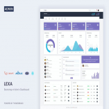 Lexa - Responsive Admin & Dashboard Template