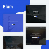 Blum - Responsive Coming Soon Template