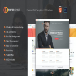 SuperShot - Creative HTML Template