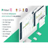 Philbert - Multipurpose Bootstrap Admin Dashboard 