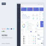 Veltrix - Admin & Dashboard Template