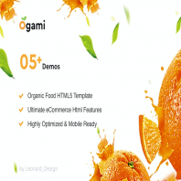 Ogami - Multipurpose Organic Store & Bakery HTML