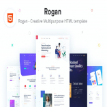 Rogan - Creative Multipurpose HTML + RTL template