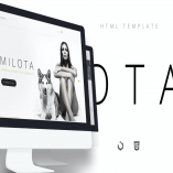 Milota — Modern Personal/Studio Portfolio and Blog