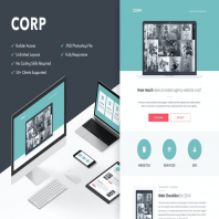 Corp - Responsive Email + Themebuilder Access
