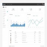 SimpleAdmin - Responsive Admin Template