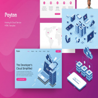 Peyton - Hosting & Cloud Service HTML Template