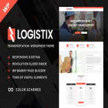 Logistix - Transportation WordPress Theme