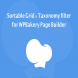 Sortable Grid & Taxonomy filter - WPBakery Builder