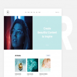 Rima - Personal Blog WordPress Theme