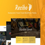 Recibo - Restaurant / Food / Cook WordPress Theme