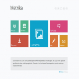 Metrika — Responsive OnePage WordPress Theme