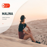 Malina - Personal WordPress Blog Theme