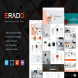 Erado - unique design WordPress theme