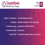 Countdown for Elementor WordPress Plugin