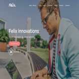 Felix. - App, WordPress Onepage Theme