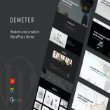 Demeter - One-Page Parallax WordPress Theme