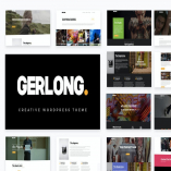 Gerlong - Responsive One Page & Multi Page Portfol