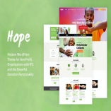 Hope - Non-Profit, Charity & Donations WP Theme