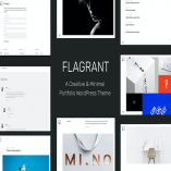 Flagrant - A Creative Portfolio WordPress Theme Fo