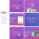 Howdy - Multipurpose Landing Page WordPress Theme