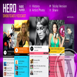 Hero - ShoutCast and IceCast Radio Player