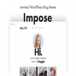 Impose Blog - A WordPress Blog Theme For Bloggers