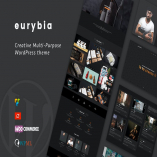 Eurybia - Creative WordPress Portfolio Theme