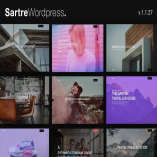 Sartre - Creative Multipurpose WordPress Theme