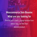 Woocommerce Sale Booster -What are you looking for