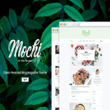 Mochi - A Clean Personal WordPress Blog Theme