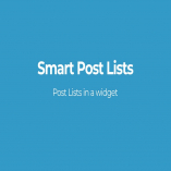 Smart Post Lists Widget for WordPress