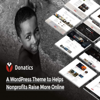 Donatics - Charity & Fundraising WordPress Theme