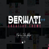 Derwati - Trendy & Creative Portfolio Theme