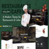 Kasuari | Restaurants and Cafes WordPress Theme