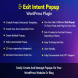 Exit Intent Popup WordPress Plugin