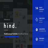 Hind - Multi-Concept Portfolio & Photography theme