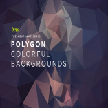 Polygon Abstract Backgrounds V10