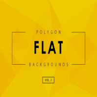 Flat Polygon Backgrounds Vol.2