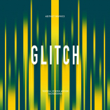 Striped Glitch Background