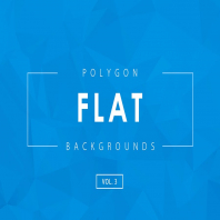 Flat Polygon Backgrounds Vol.3