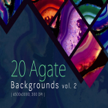 20 Agate Backgrounds vol. 2