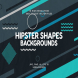 Abstract Hipster Shapes Backgrounds