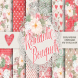 Watercolor "Romantic Bouquets" digital papers