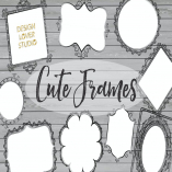 Vector Rustic Cute Frames