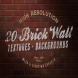 Brick Wall Textures / Backgrounds
