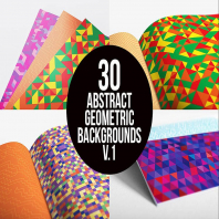 Abstract Geometric Backgrounds v.1
